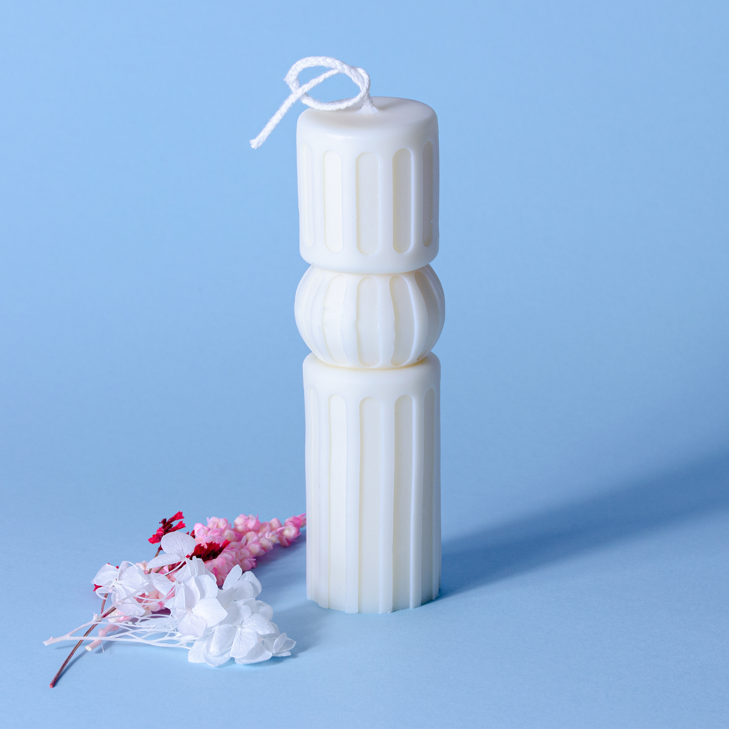 Gresk søyle duftlys - medium